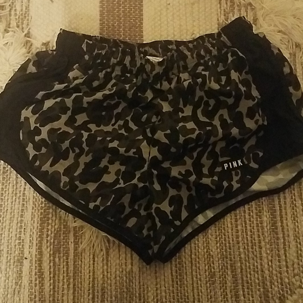 Pink by Victoria's Secret army shorts